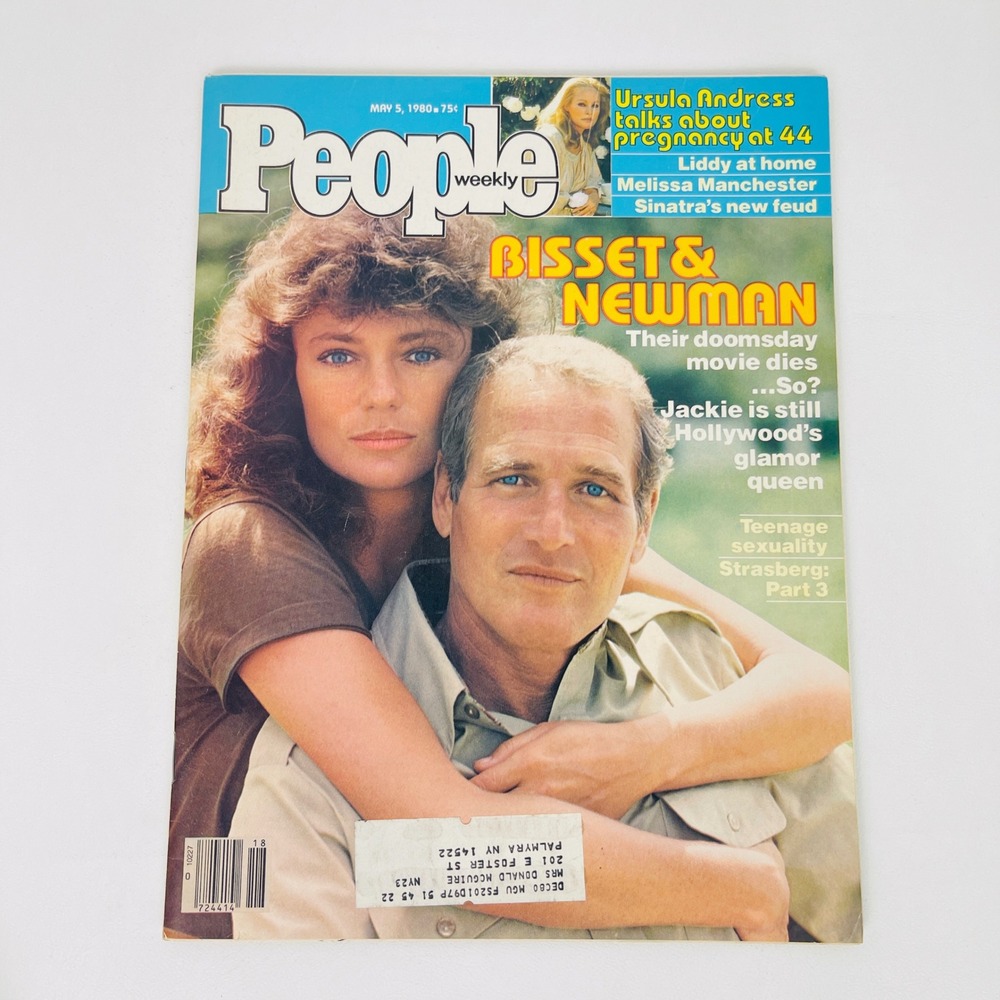 People Weekly Magazine May 5 1980 Paul Newman Jacqueline Bisset Vintage Good